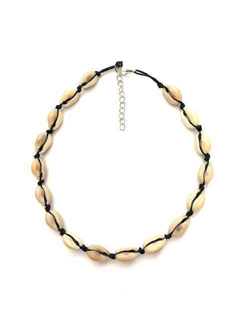 Shell choker gold on sale
