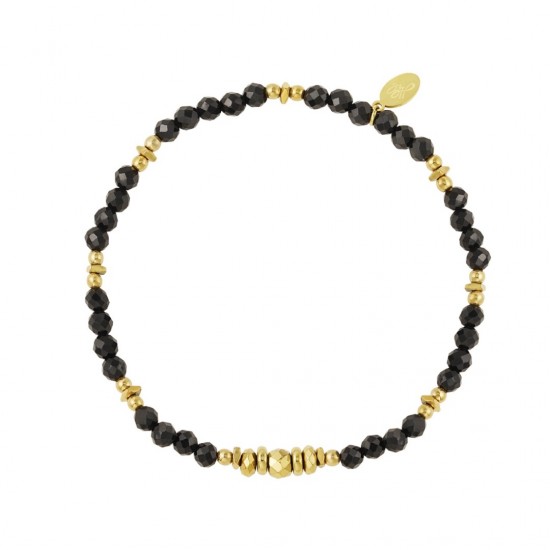Beads bracelet black