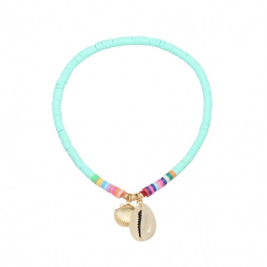 Anklet beach day turquoise