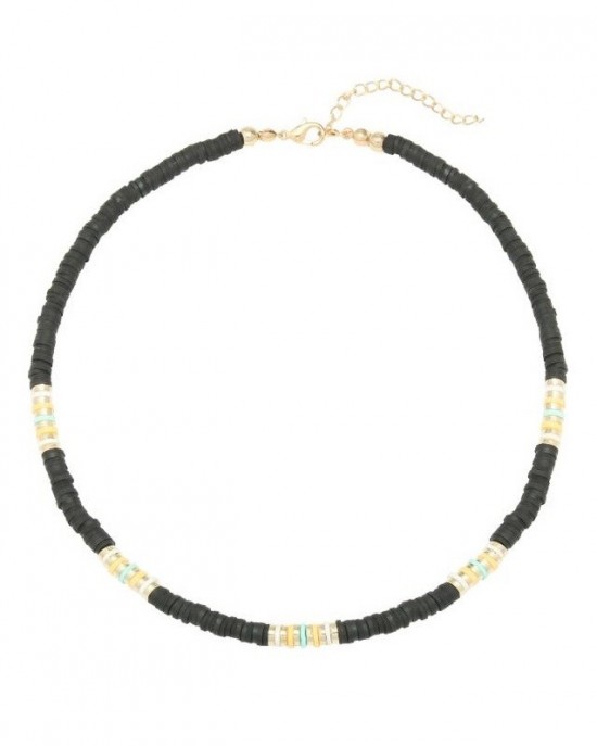 Surf necklace black
