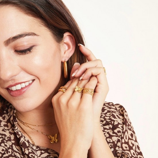 Ring butterfly silver