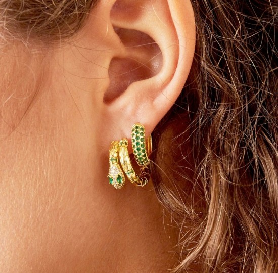 Earrings desire silver