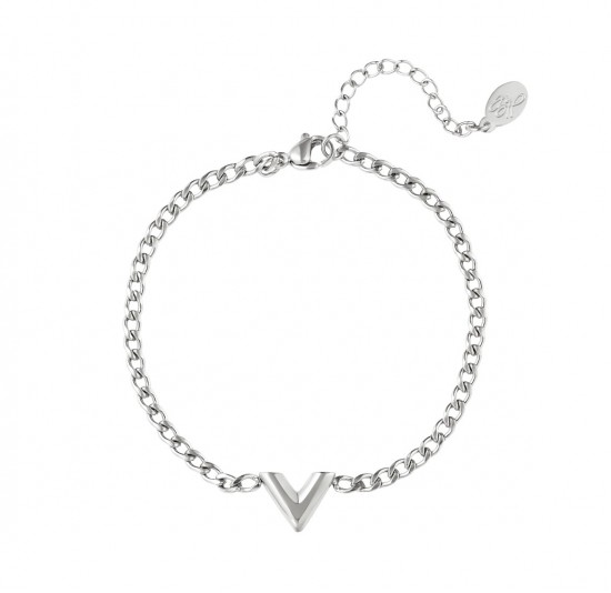 Bracelet V silver