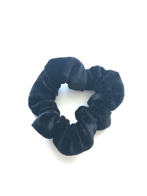 Scrunchie velvet black