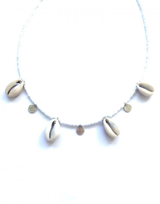 Necklace coins and shells