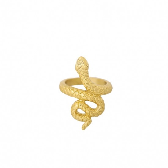 Snake ring gold