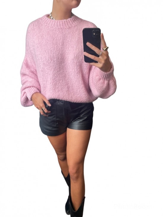 Oversized sweater pink